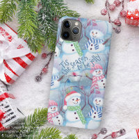 Funky Snowmen Noël Arbre String Motif