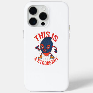 Coque Case-Mate iPhone Funky Stroberry Fruit Art Masqué