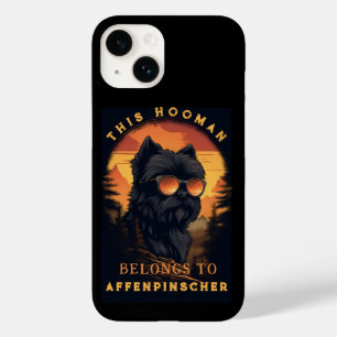 Coque Case-Mate iPhone Funny Affenpinscher chien parent personnalisé