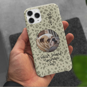Coque iPhone 16 Pro Max Funny Animal de compagnie personnalisé Photo Perso