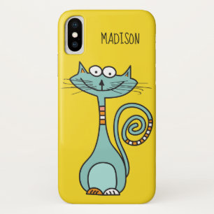 Case-Mate iPhone Case Funny Chat personnalisé nom et des cas de téléphon