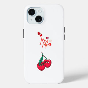 Coque Case-Mate iPhone Funny Cherries in Love.