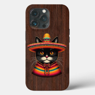 Case-Mate iPhone Case Funny Cinco De Mayo Sombrero Festiva Mexicaine Cat