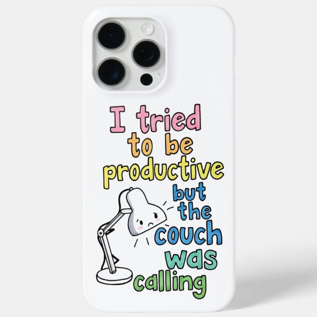 Coques Case-Mate iPhone Funny "Couch Was Calling" iPhone 15 Pro Max Case (Verso)
