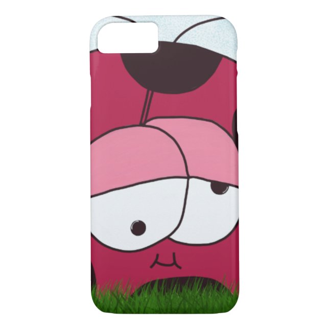 Coques Case-Mate iPhone Funny et Chubby Ladybug (Dos)