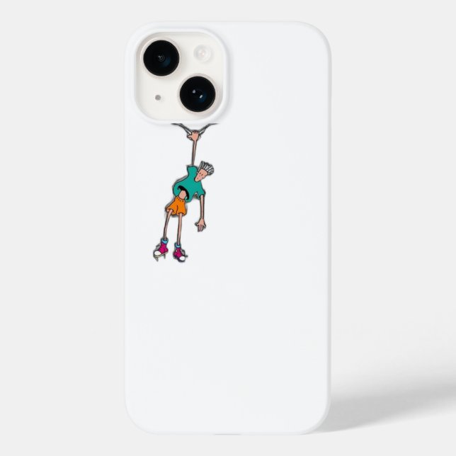 Coques Case-Mate iPhone Funny Fido Dido Hanging Character (Verso)