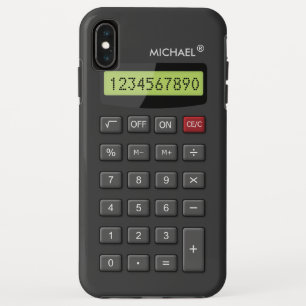 Coques Pour iPhone Funny Geeky Calculator Motif Personnalisé