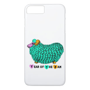 Coques Pour iPhone Funny Green Ram chinois Année Zodiac iPhone
