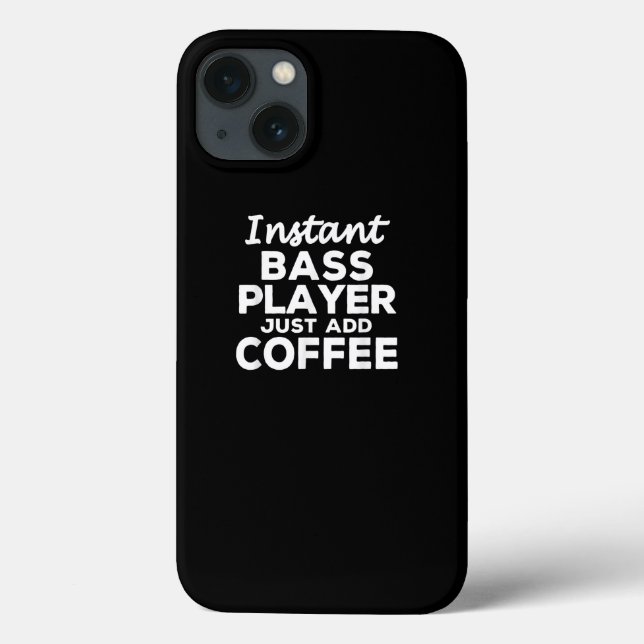 Coques Case-Mate iPhone Funny Guitar Bass Players (Verso)