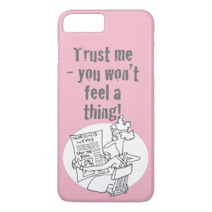 Coque iPhone 8 Plus/7 Plus Funny Hospital Nurse Reading Journal Concours