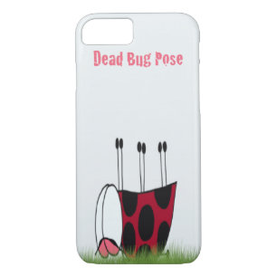 Etui iPhone Case-Mate Funny Ladybug Dead Bug Yoga Pose