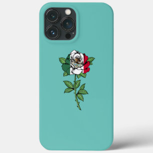 Case-Mate iPhone Case Funny Mexican Flag Rose Flower Mexico Pride Cinco