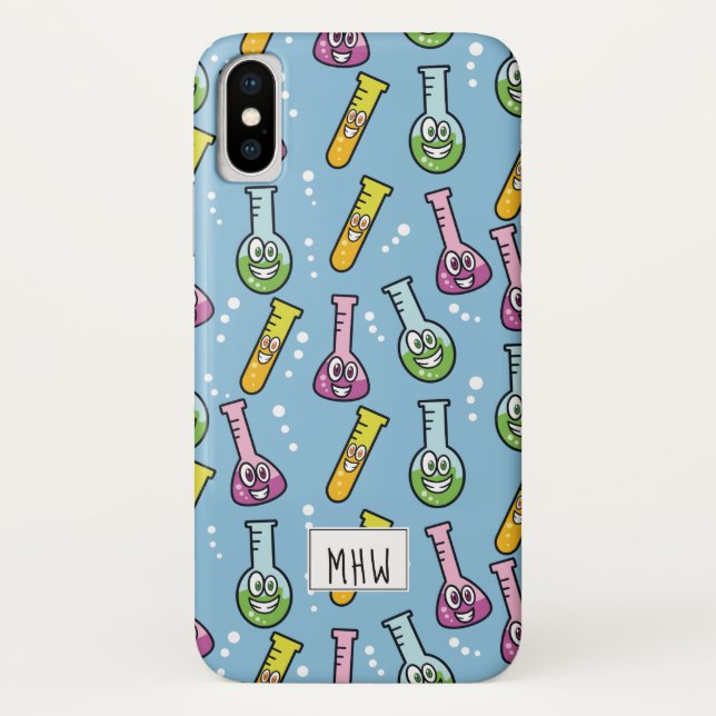 Coques Case-Mate iPhone Funny Science Motif personnalisé des cas de téléph (Dos)