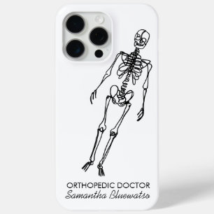 Coque Case-Mate iPhone Funny Skeleton orthopédique docteur sculpter os