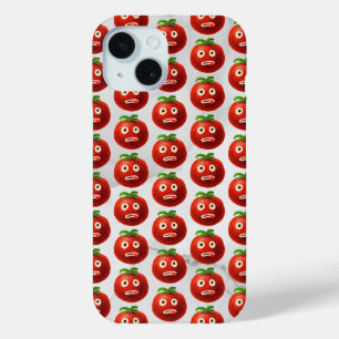 Coque Case-Mate iPhone Funny Tomato Motif - Cartoon Vegetable Art