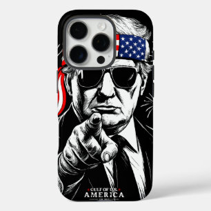 Coque iPhone 16 Pro Funny Trump Golfe Des USA Amérique 2025 4 juillet
