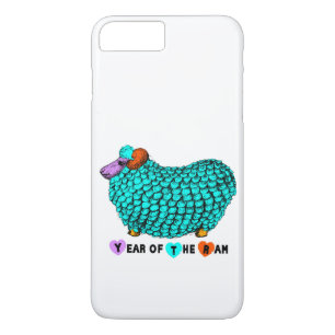 Coques Pour iPhone Funny Turquoise Ram chinois Année Zodiac iPhone