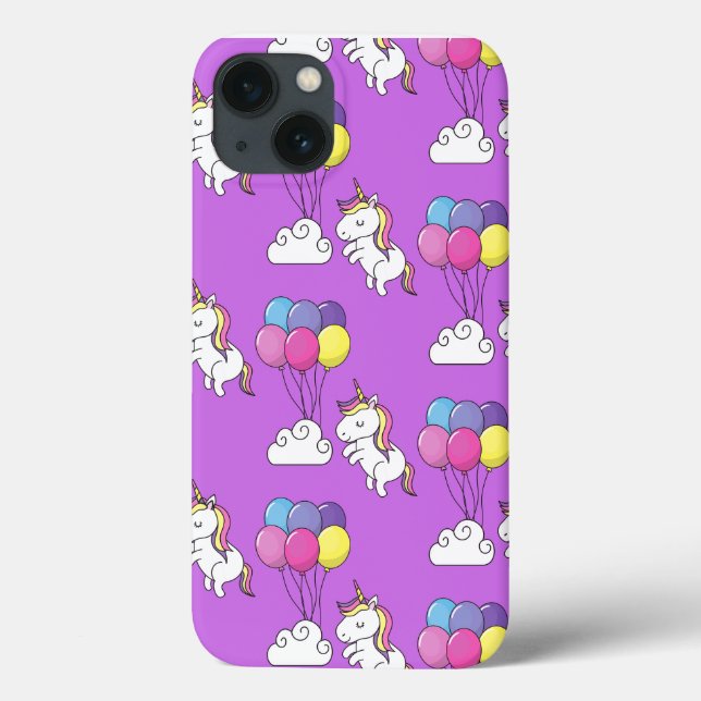 Coques Case-Mate iPhone Funny Unicorn Motif Magic Horse (Verso)