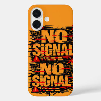 Coque Pour iPhone 16 Funny Warning Phone Case – “Does Not Signal As If 