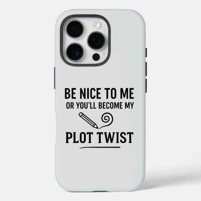 Coques Case-Mate iPhone Funny Writer Quote Gift for Authors & Book Lovers (Verso)