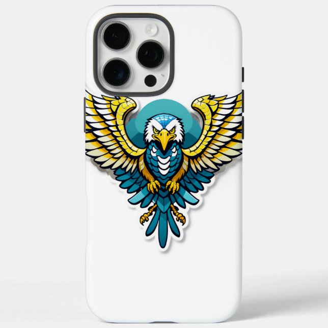 Coques Case-Mate iPhone "Furie de l'aigle patriote" (Verso)