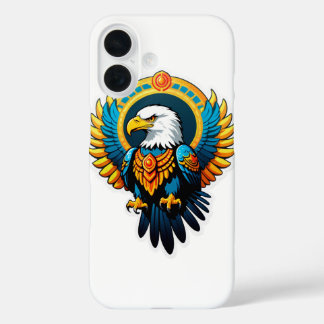 Coque Pour iPhone 16 "Furie de l'aigle patriote