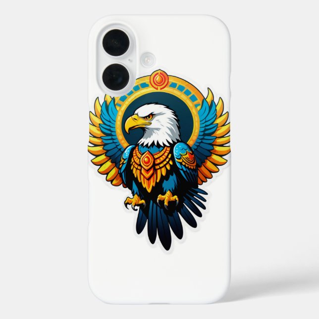 Coques Case-Mate iPhone "Furie de l'aigle patriote (Verso)