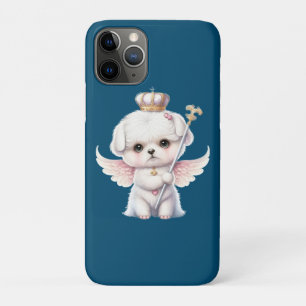 Case-Mate iPhone Case Furry Joy : Angel Wing Maltese Chig Puppy Cadeau