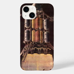 Coques Pour iPhone Fusée de science-fiction vintage décollant de la p