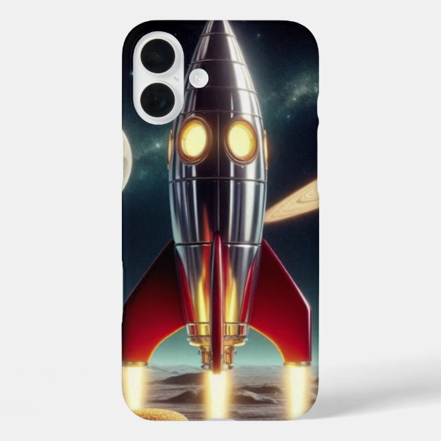 Coques Case-Mate iPhone Fusée spatiale  (Verso)
