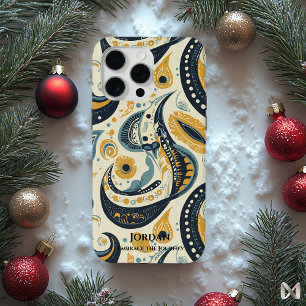 Coque Case-Mate iPhone Fusion Élégante de Paisley – Style Mondial Artisti