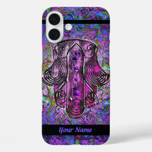 Coque Pour iPhone 16 Plus Fusion Hamsa (personnalisée)