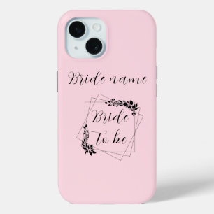 Coque Case-Mate iPhone "Future Mme [Nom personnalisable]" Future mariée