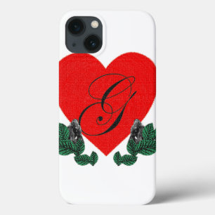 Etui iPhone Case-Mate G dans un coeur ( personnalisable)