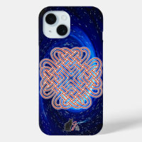 Galactic celtic love knot