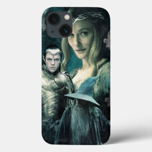 iPhone 13 Case Galadriel, ELROND™, & Gandalf Graphic