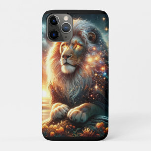 Case-Mate iPhone Case Galaxie cosmique Espace Lion Leo Force Astrologie