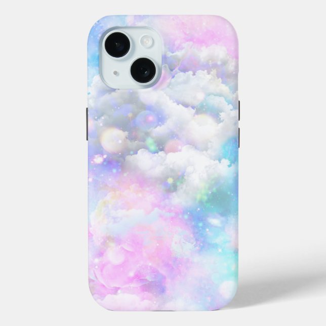 Coques Case-Mate iPhone Galaxie dans les nuages (Verso)