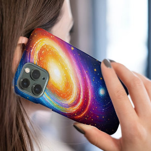 Case-Mate iPhone Case galaxie étoiles espace abstraction brillant coloré