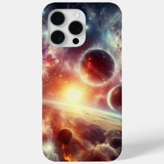 Coque Case-Mate iPhone Galaxie, étoiles et planète Dossier téléphonique