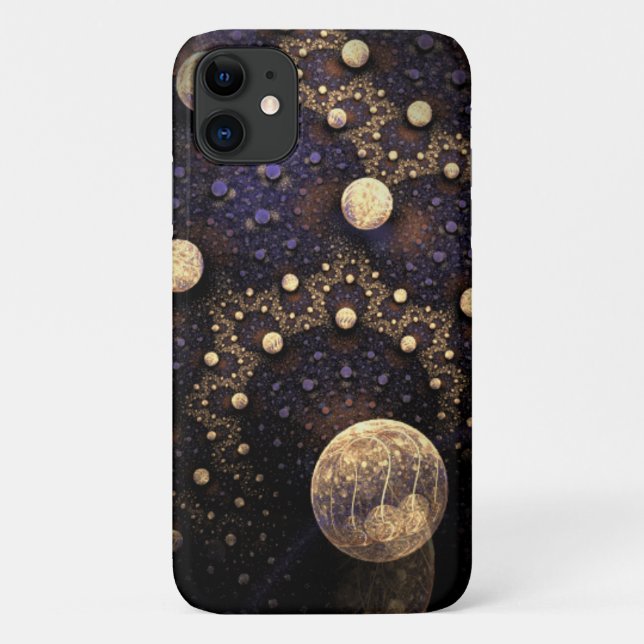 Coques Case-Mate iPhone Galaxie fractale (Dos)