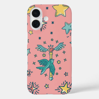 Coque Pour iPhone 16 Galaxie Magique - Étoiles Whimsical & Baguette
