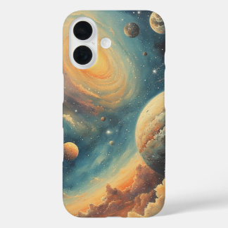 Coque Pour iPhone 16 Galaxie peinte Zénith