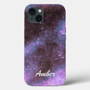 Case-Mate iPhone Case Galaxie Rose Pailletée Abstraite Personnalisée