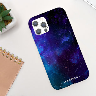 Case-Mate iPhone Case Galaxie spatiale profonde cool avec nom