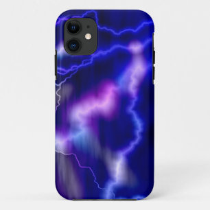 Coque Case-Mate iPhone Galaxie violette éclair