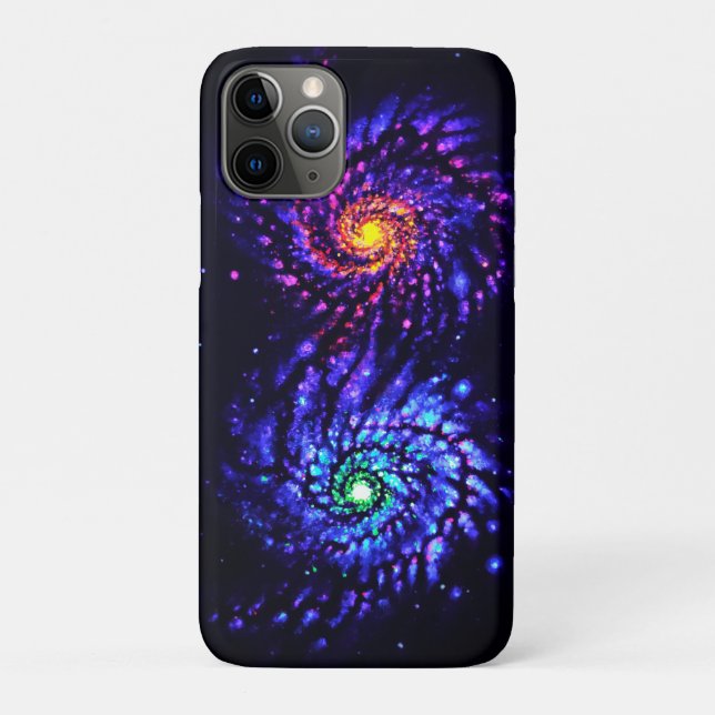 Coques Case-Mate iPhone Galaxies colorées (Dos)