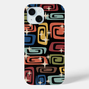 Coque Case-Mate iPhone Galaxies cosmiques modernes du milieu du siècle