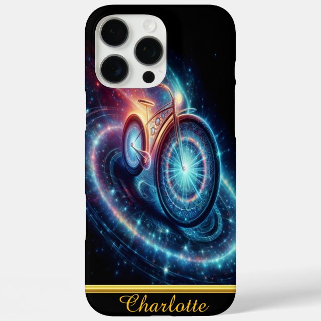 Coques Case-Mate iPhone Galaxies torrentielles et étoiles brillantes (Verso)