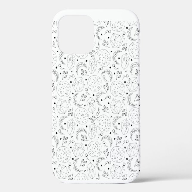 Coques Case-Mate iPhone Galaxy Crystal Witchy Spellbound Moonchild (Verso)